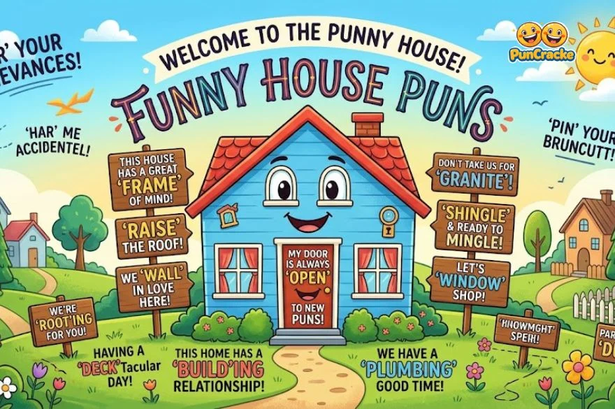 Funny House Puns
