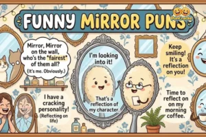 Funny Mirror Puns