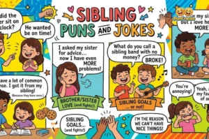Sibling Puns And Jokes